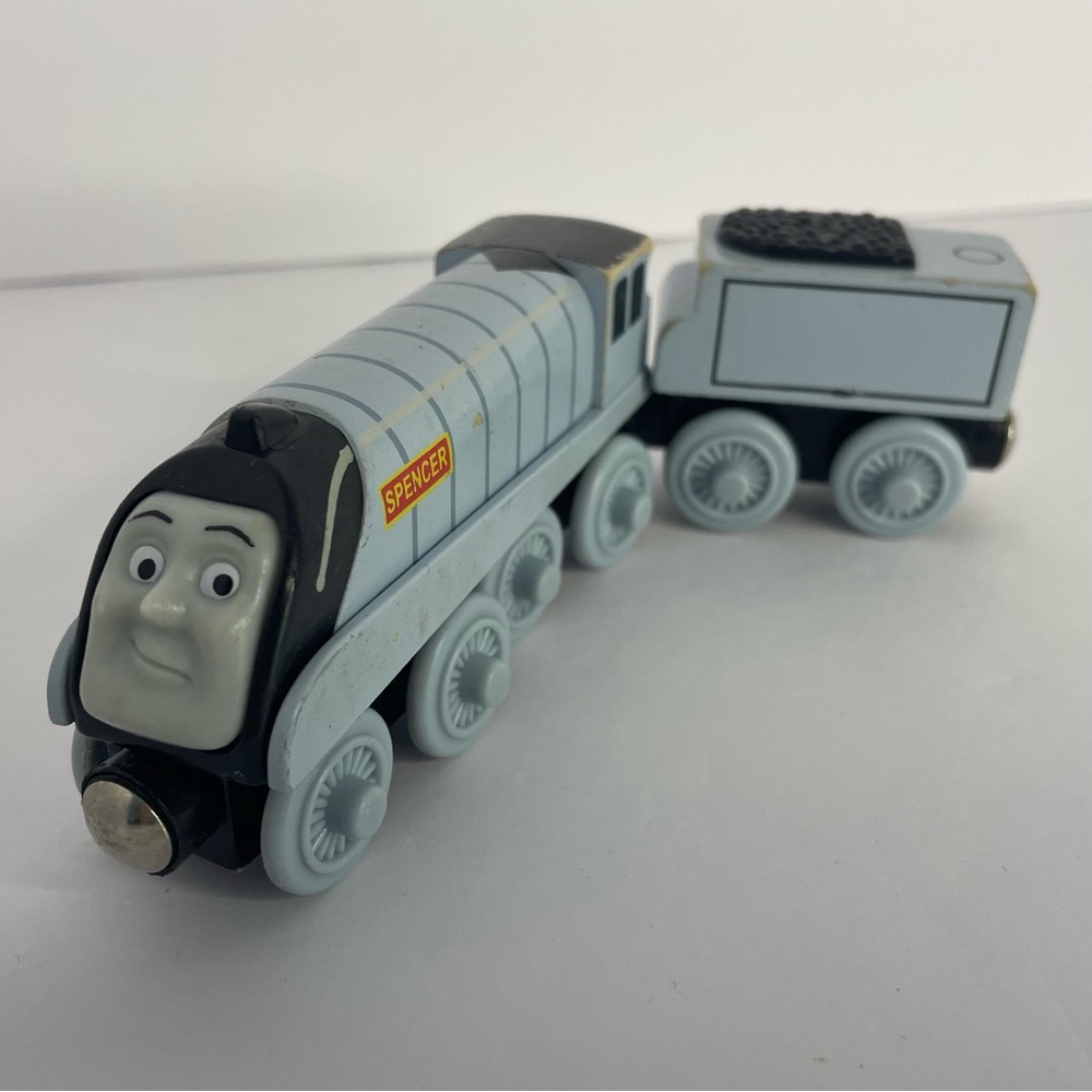 Thomas And Friends Spencer And Spencer Tender Wood Magnetic VTG 2003